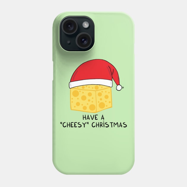 Have a cheesy Christmas Phone Case by adrianserghie