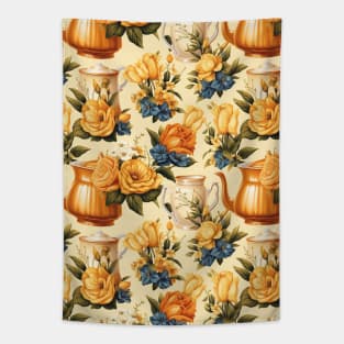 Tea time vintage Tapestry