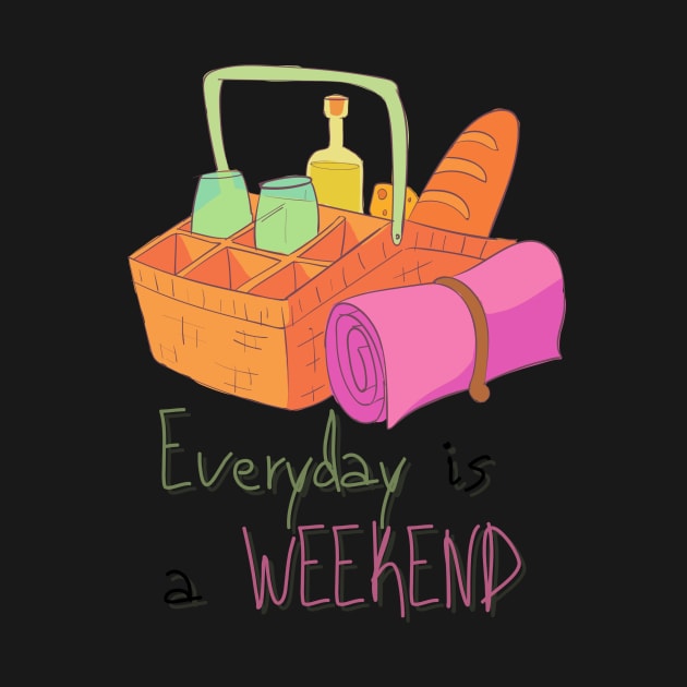 Everyday Is a Picnic Weekend by casualism