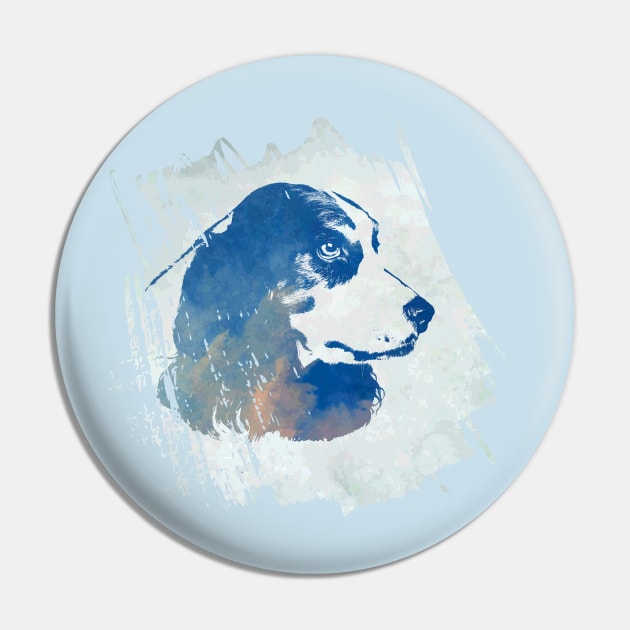 English Cocker Spaniel Pin by Nartissima