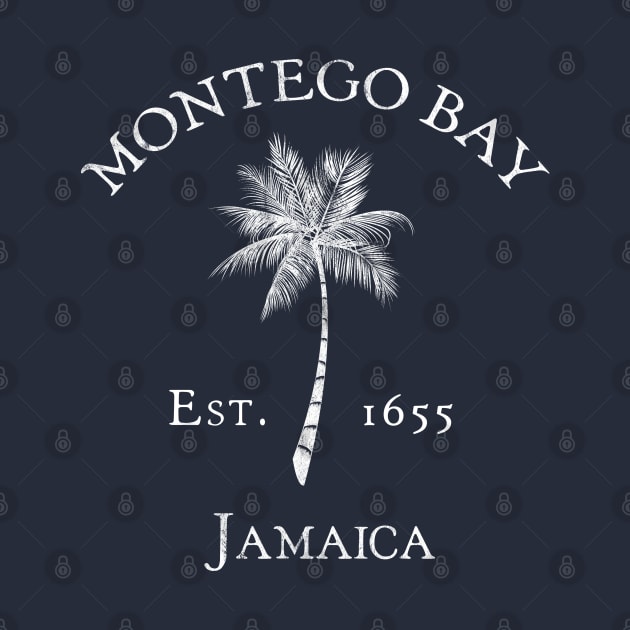 Montego Bay Jamaica Vintage Palm by TGKelly