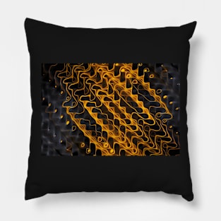 Black and gold Pillow