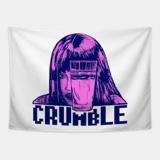 Crumble - Big Print design Halftone Tapestry