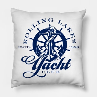 Rolling Lakes Yacht Club Pillow