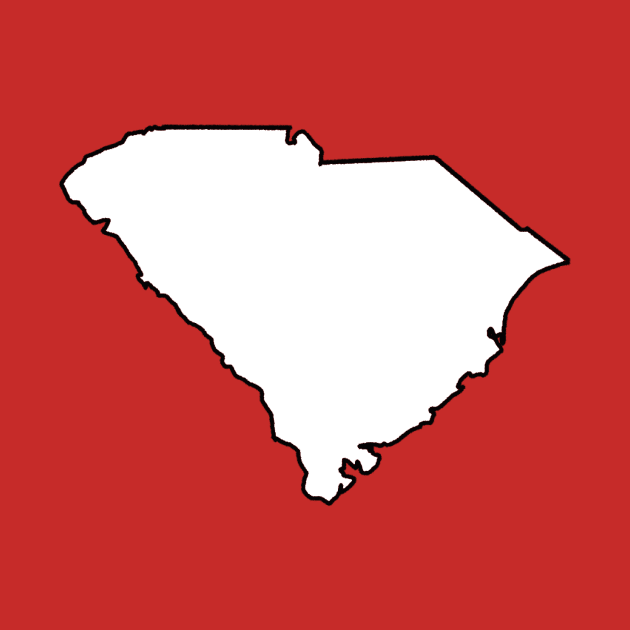 South Carolina - Blank Outline by loudestkitten