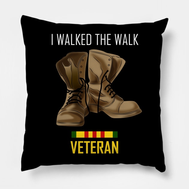 Vietnam Vet Pillow by triggerleo