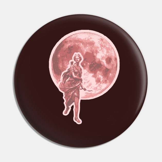 Diana the Huntress - Pink Variant Pin by mellamomateo