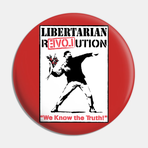 Libertarian R(ev)olution Pin by Samurai