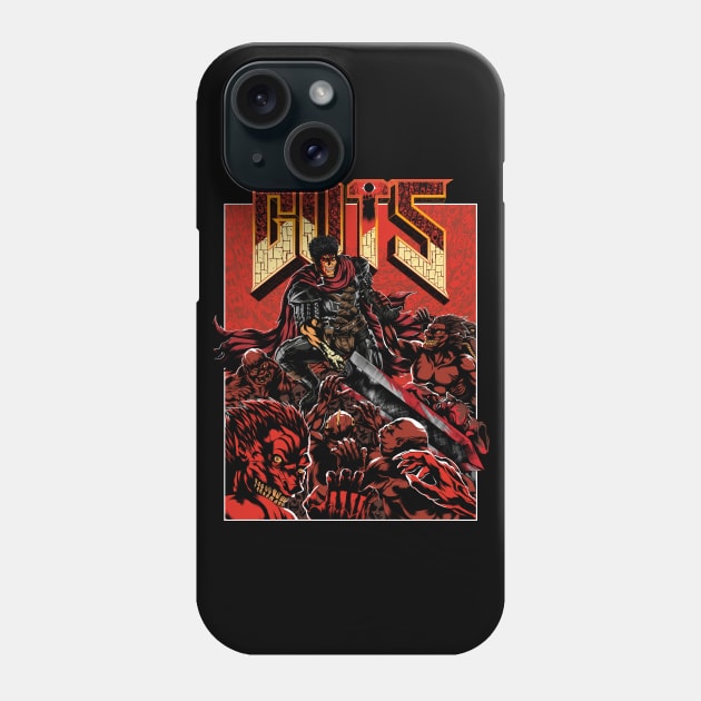 Guts of Doom (Alternate) Phone Case by manoystee