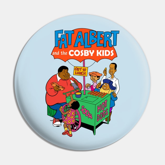 Fat Albert and The Cosby Kids Pin by OniSide