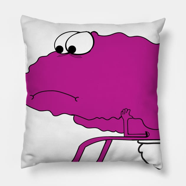 Think outside the box Pillow by TheCornucopia