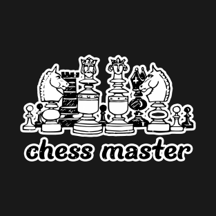 Chess Pieces Chess Master T-Shirt