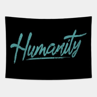 'Humanity' Refugee Care Rights Awareness Tapestry