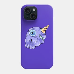 dripping skull Phone Case