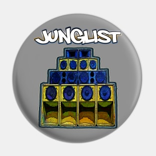 Junglist-Soundsystem-Blue Pin