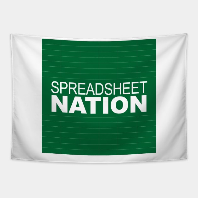 Spreadsheet Nation Tapestry by spreadsheetnation