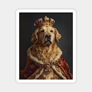 Golden Retriever The King Magnet