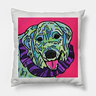 Rowan, Canine Assisted Therapy Golden Retriever Pillow