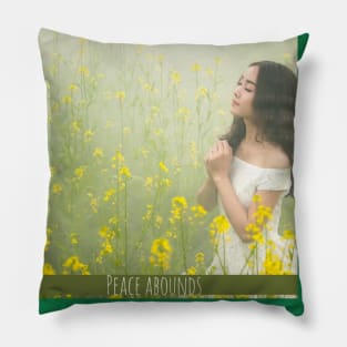 Peace Abounds Pillow