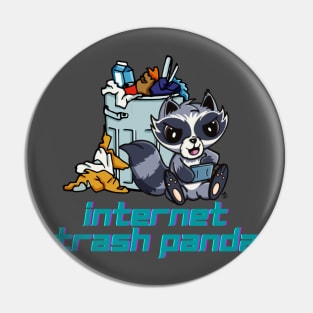 Internet Trash Panda - Raccoon Pin