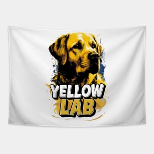 Yellow Labrador Retriever - Trusted Companion Tapestry