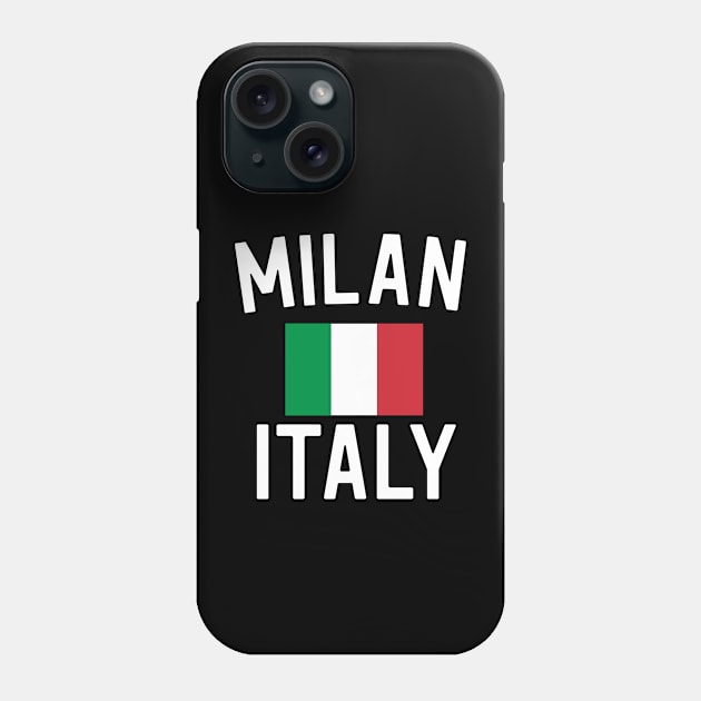 Funny Italy Gift Italian Gift Milan Italy Gift Milan Italy Phone Case by kmcollectible