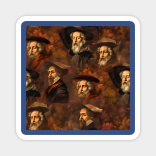 Rembrandt Paintings Mashup Magnet