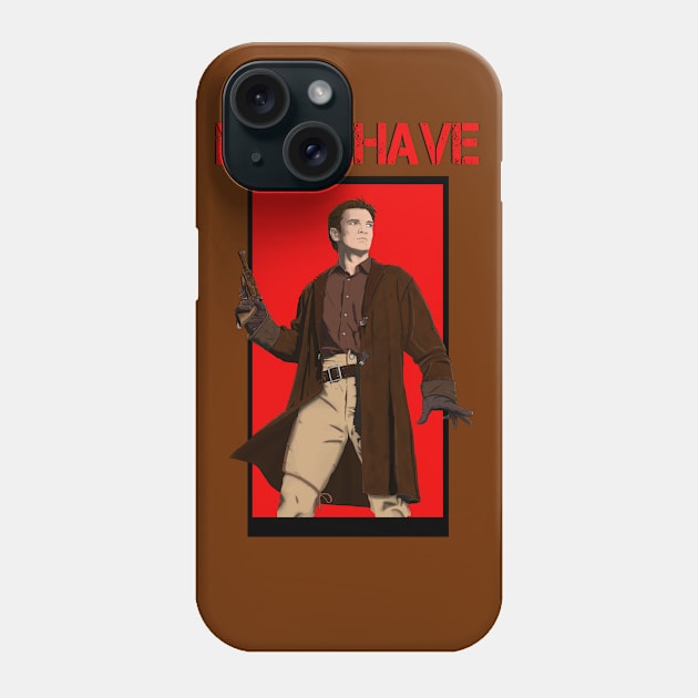 Firefly Captain Mal Phone Case by Deadpoolinc