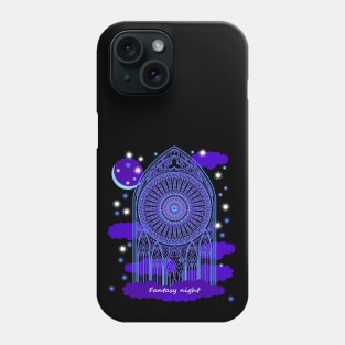 Gothic fantasy night Phone Case