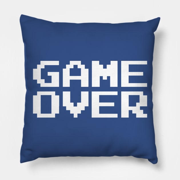 Game Over Pillow by allysontx