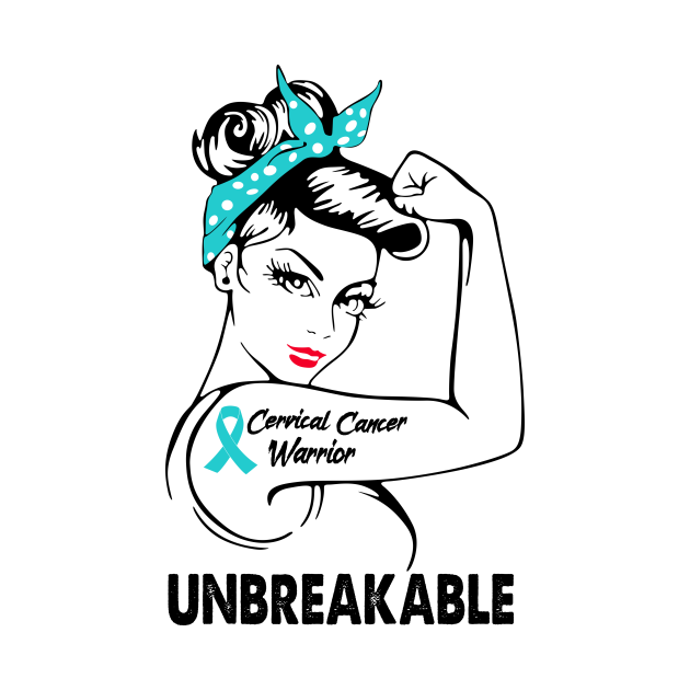 Cervical Cancer Warrior Unbreakable Awareness - Cervical ...