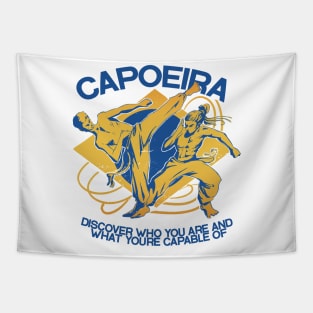 Capoeira Brazilian Martial Arts Quote Tapestry