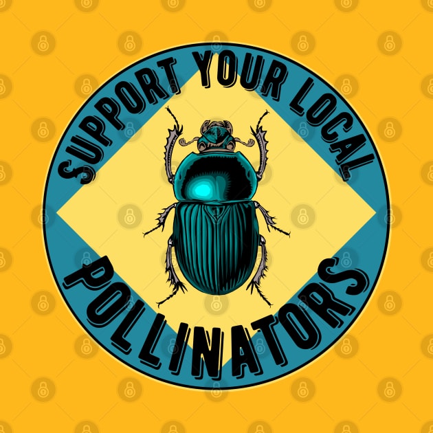 Support Beetle Pollinators by Caring is Cool