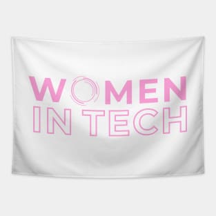 Women in Tech Pink Tapestry