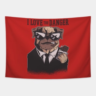 i love the danger Tapestry