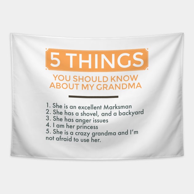 5 things you should know about my grandma Tapestry by TheWarehouse