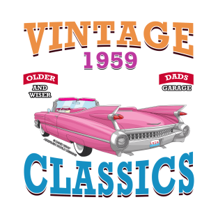 Vintage Classic Car Garage Racing Hot Rod Novelty Gift T-Shirt