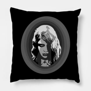 They're Coming to Get You, Barbara (Monochrome) (Night of the Living Dead) Pillow