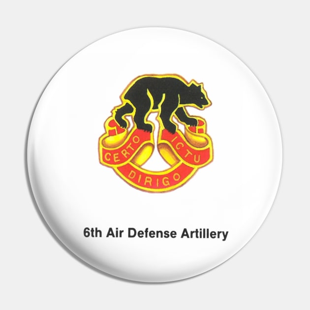 6th Air Defense Artillery (right) Pin by Limb Store