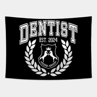 Custom Dentist Graduation 2024 College Tapestry