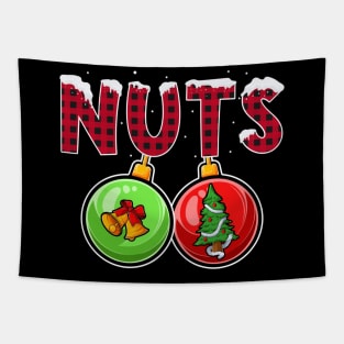 Chest Nuts Christmas Matching Couple Chestnuts Tapestry