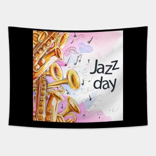 Jazz day Tapestry