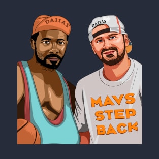 Mavs Step Back - Luka And Kyrie T-Shirt