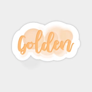 Golden Cover Art Magnet