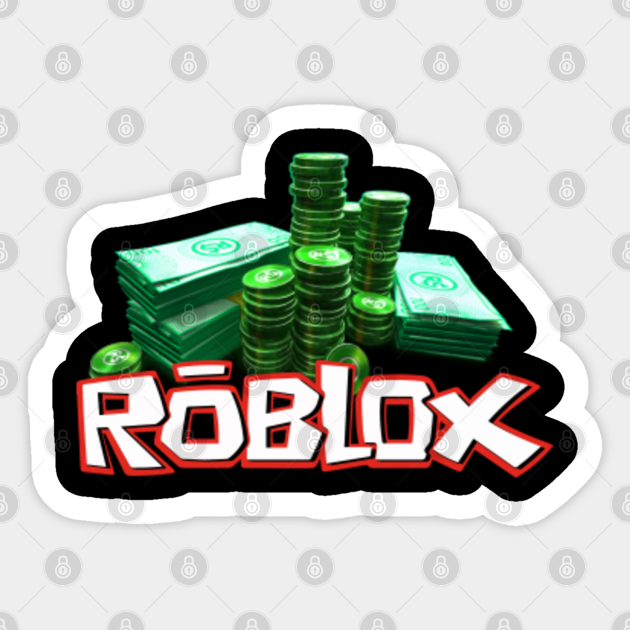 Robux Roblox Kids Fashion Sticker Teepublic - robux roblox