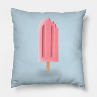 Popsicle pink Pillow