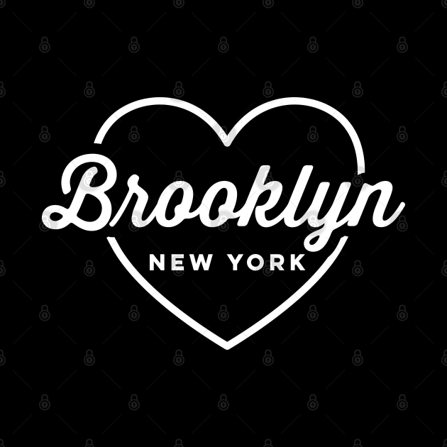 Brooklyn New York Love by DetourShirts