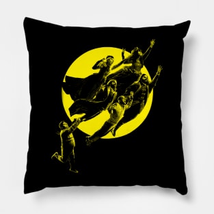 Yellow Vampires Pillow