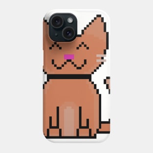 Pixel Cat Phone Case