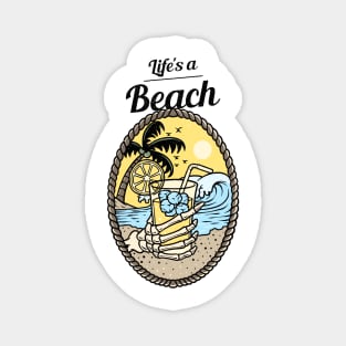Life Is A Beach Magnet